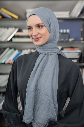 شال زنانه پنبه ای A/F fezah prive - کد 869051387