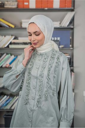 شال نباتی زنانه پنبه ای A/F fezah prive - کد 869051712