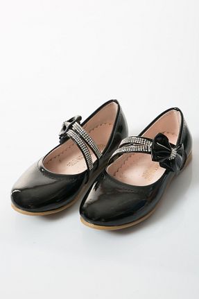 بابت مشکی بچه گانه چرم لاکی Shoes Time - کد 869646597