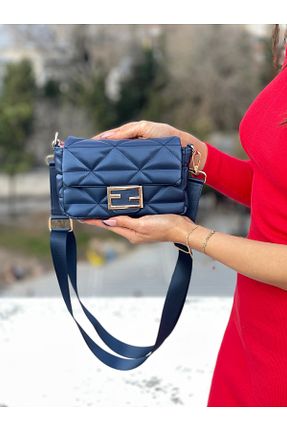 کیف دوشی سرمه ای زنانه پارچه ای Capone Outfitters - کد 202236741
