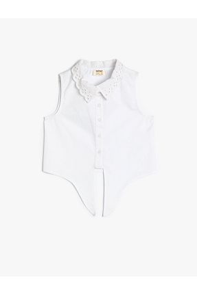 پیراهن سفید بچه گانه رگولار Koton - کد 786113095