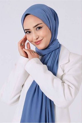 شال سرمه ای زنانه haremscarfs - کد 869128652