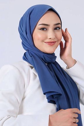 شال سرمه ای زنانه haremscarfs - کد 869129109