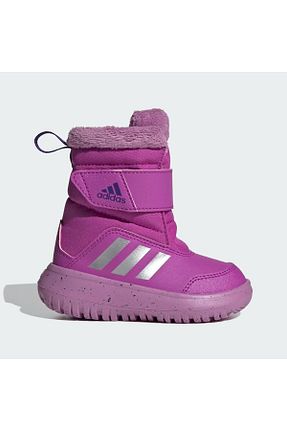 بوت / نیم بوت بنفش بچه گانه پارچه ای adidas - کد 869660303