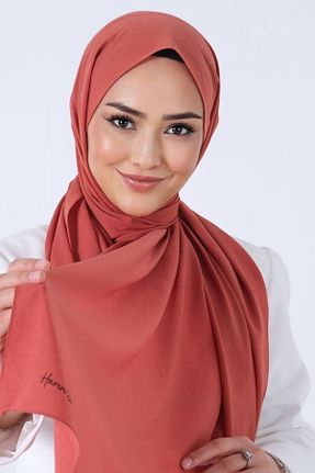 شال نارنجی زنانه haremscarfs - کد 869129931
