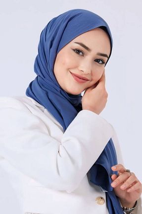 شال سرمه ای زنانه haremscarfs - کد 869129109