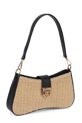 کیف دوشی مشکی زنانه چرم مصنوعی Capone Outfitters - کد 822538477