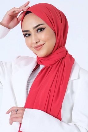 شال قرمز زنانه haremscarfs - کد 869133681