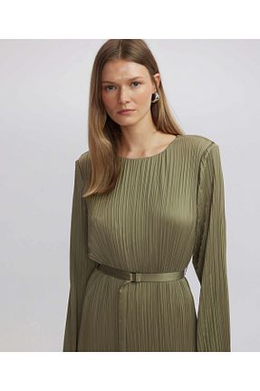 لباس خاکی زنانه بافتنی İpekyol - کد 852380296