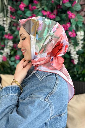 روسری رنگی پلی استر Armine - کد 832317646