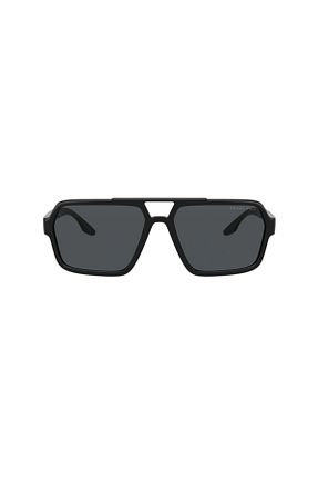 عینک آفتابی مشکی مردانه UV400 Prada - کد 869170414