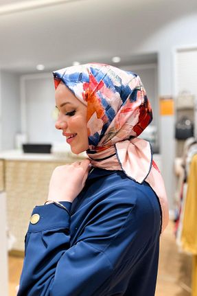 روسری رنگی پلی استر Armine - کد 768232749