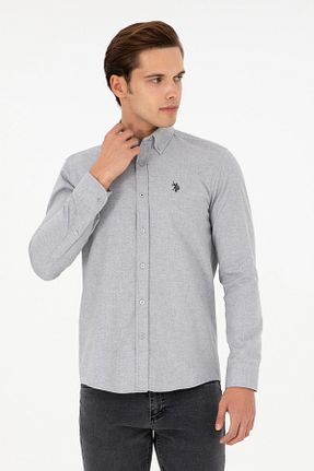 پیراهن خاکی مردانه رگولار U.S. Polo Assn. - کد 869193326