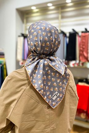 روسری رنگی پلی استر Armine - کد 768232687