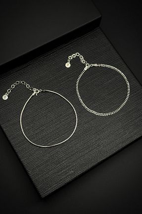 دستبند نقره مردانه 925 عیار FRNCH - کد 869210891