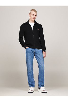 پلیور مشکی مردانه ساده Tommy Hilfiger - کد 869219600