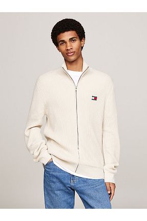 پلیور بژ مردانه ساده Tommy Hilfiger - کد 869219058