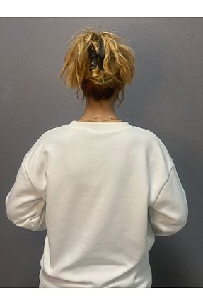 سوئیشرت مشکی زنانه چاپی SE&EN - کد 869221749