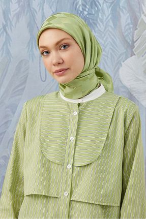 روسری سبز 100 x 100 A/F fezah prive - کد 869241236