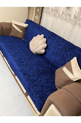 کاور مبل سرمه ای مخمل Tekstilsa - کد 868585386