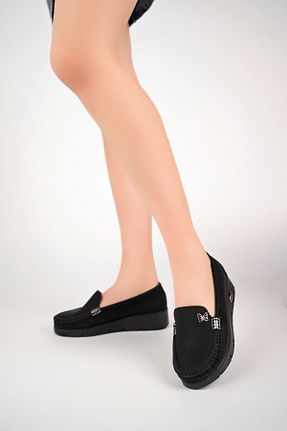 کفش پاشنه بلند پر مشکی زنانه پاشنه متوسط (5-9 سانتی متر) Aymer - کد 812905990