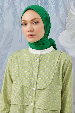 روسری سبز پنبه ای A/F fezah prive - کد 869244886