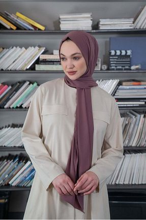 شال زرشکی زنانه Medine İpeği A/F fezah prive - کد 869258258