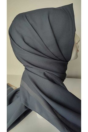 شال طوسی زنانه پنبه ای Aker - کد 869246879