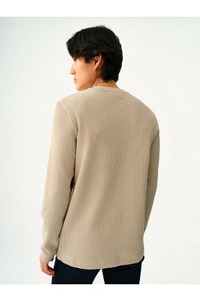 تیشرت طوسی مردانه رگولار Loft - کد 852848263