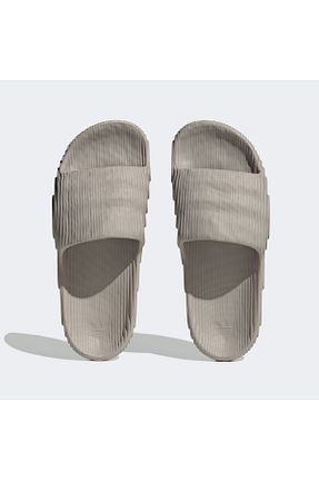 دمپائی اسپرت بژ زنانه چرم مصنوعی adidas - کد 757377075