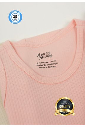 بادی و سرهمی نوزادی رنگی بچه گانه %100 پنبه Huggy Mommy - کد 869263761