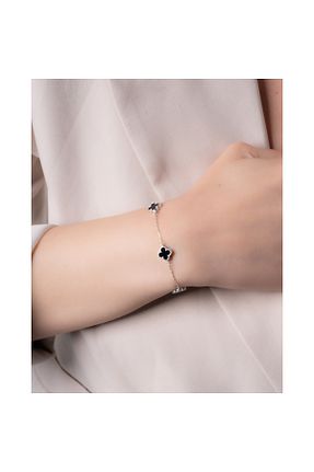دستبند نقره زنانه 925 عیار YCL - کد 834854410