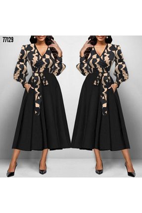 لباس مجلسی و فارغ التحصیلی مشکی زنانه رگولار Kokosh moda - کد 869287312