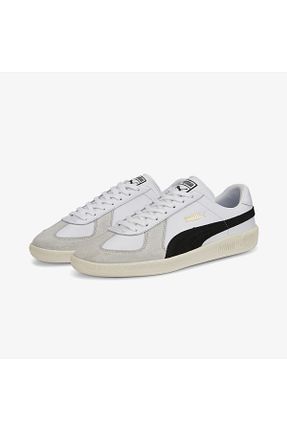 کفش اسنیکر سفید زنانه بند دار Puma - کد 683219868