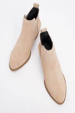 بوت / نیم بوت بژ زنانه جیر luvishoes - کد 869295446