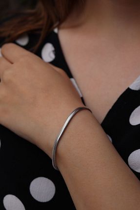 دستبند نقره زنانه 925 عیار Işıltı Silver - کد 869311728