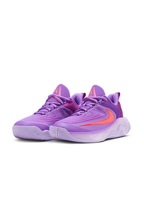 کفش بسکتبال بنفش زنانه میکروفیبر Nike - کد 869838518