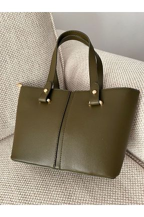 کیف دوشی سبز زنانه چرم مصنوعی Swaggo collections - کد 869376539