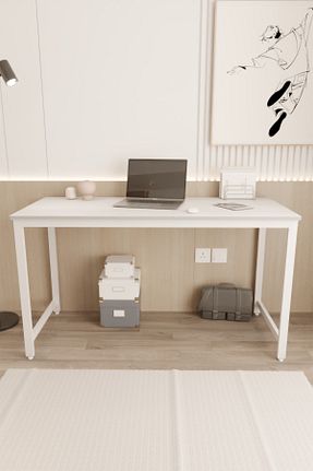 میز تحریر سفید 75 سانتی متر Flinder - کد 869391500
