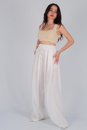 شلوار نباتی زنانه بافتنی FACETTE - کد 832743006