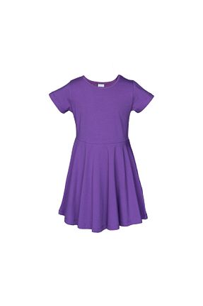 لباس بنفش بچه گانه بافت LOVETTI - کد 736993277