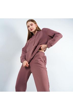 ست بالاتنه و پائین تنه قهوه ای زنانه بافت CELITA - کد 869433583