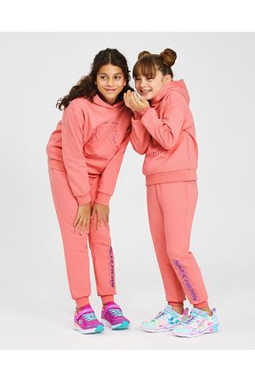 پائین تنه گرمکن اسپرت صورتی بچه گانه Ter Tutmayan Skechers - کد 863041106