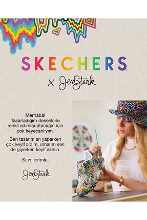 کفش دو و میدانی و تمرینی رنگی زنانه Skechers - کد 767343064