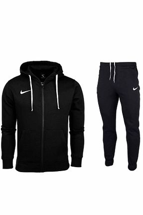 ست گرمکن مشکی مردانه پنبه ای Nike - کد 458927733