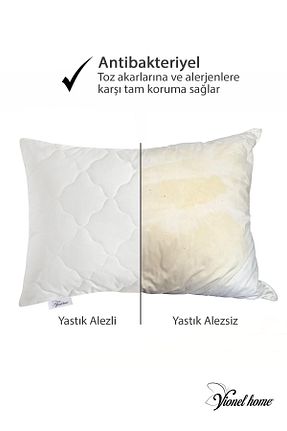 محافظ بالش سفید پنبه ای Vionel Home - کد 344997067