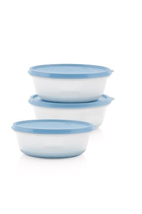 ظرف نگهداری آبی پلاستیک Tupperware - کد 869477465