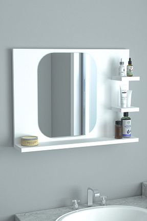 نظم دهنده حمام سفید چوب Ekinokshome - کد 861754518