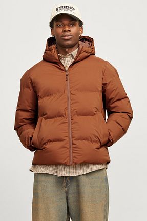 کاپشن قهوه ای مردانه رگولار Jack & Jones - کد 869495180