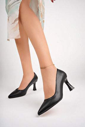 کفش کلاسیک مشکی زنانه چرم مصنوعی lady classy - کد 869526813
